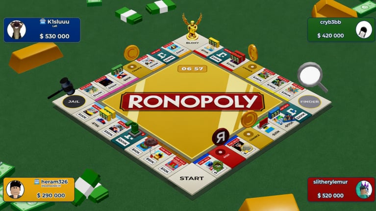 Ronopoly Brettkarte